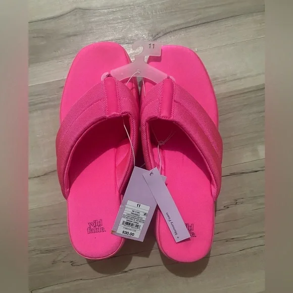 NWT Wild Fable Women's Angela Platform Sandals Size 11 Pink - Picture 4 of 4